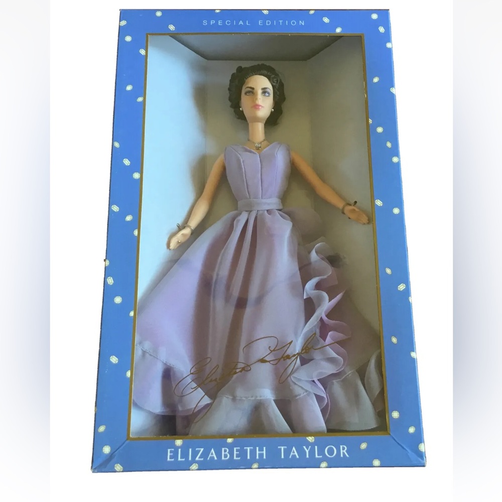 Elizabeth Taylor 2000 Mattel Special Edition Barbie White Diamonds Doll …